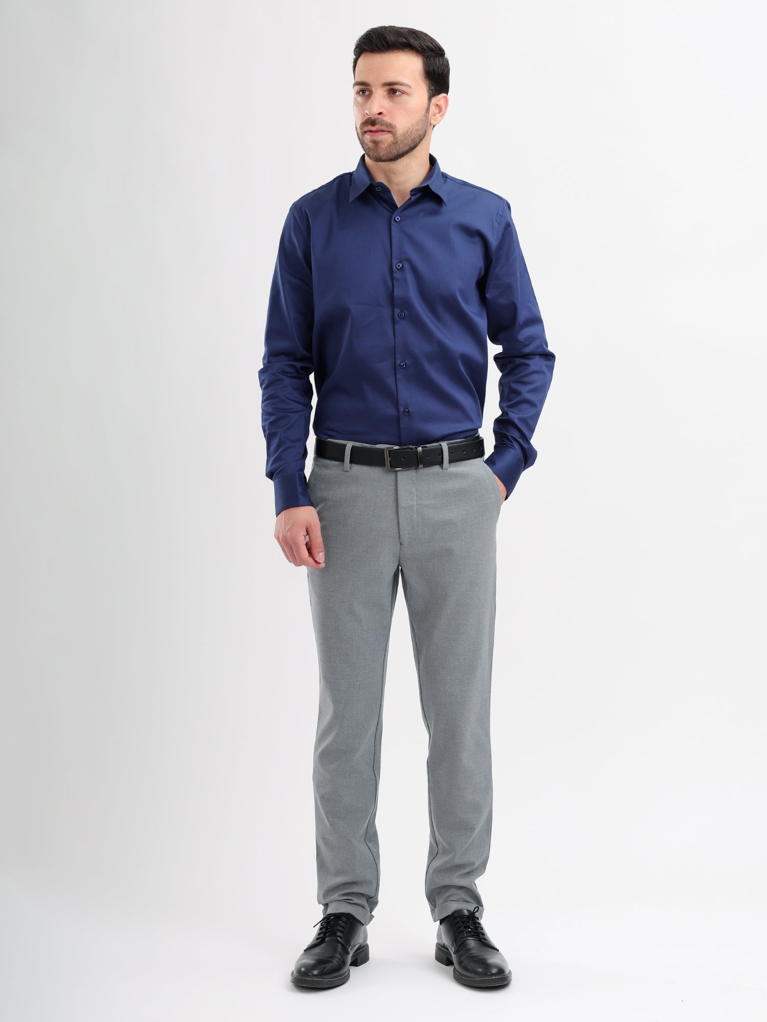 M Excess Midnight Blue Signature Shirt