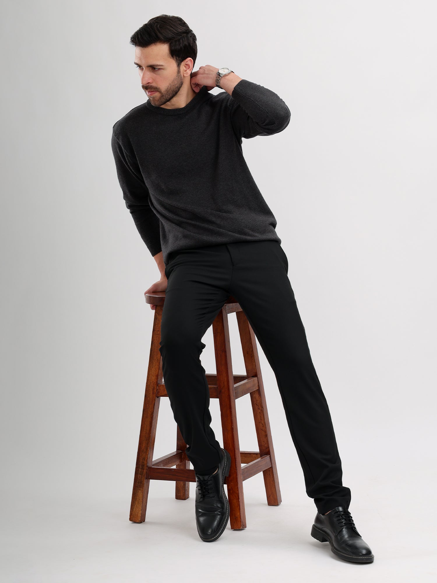 M Excess Dark Grey Sweater