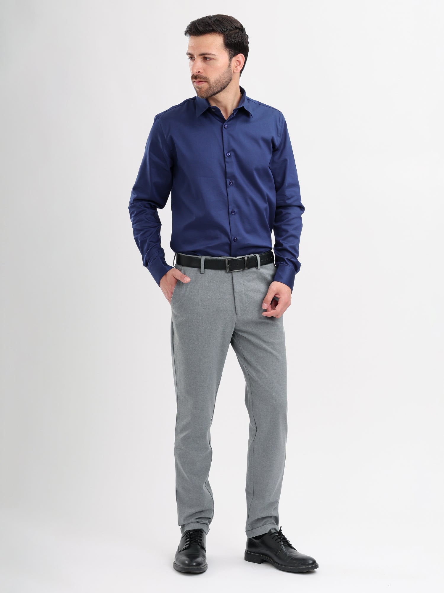 M Excess Midnight Blue Signature Shirt