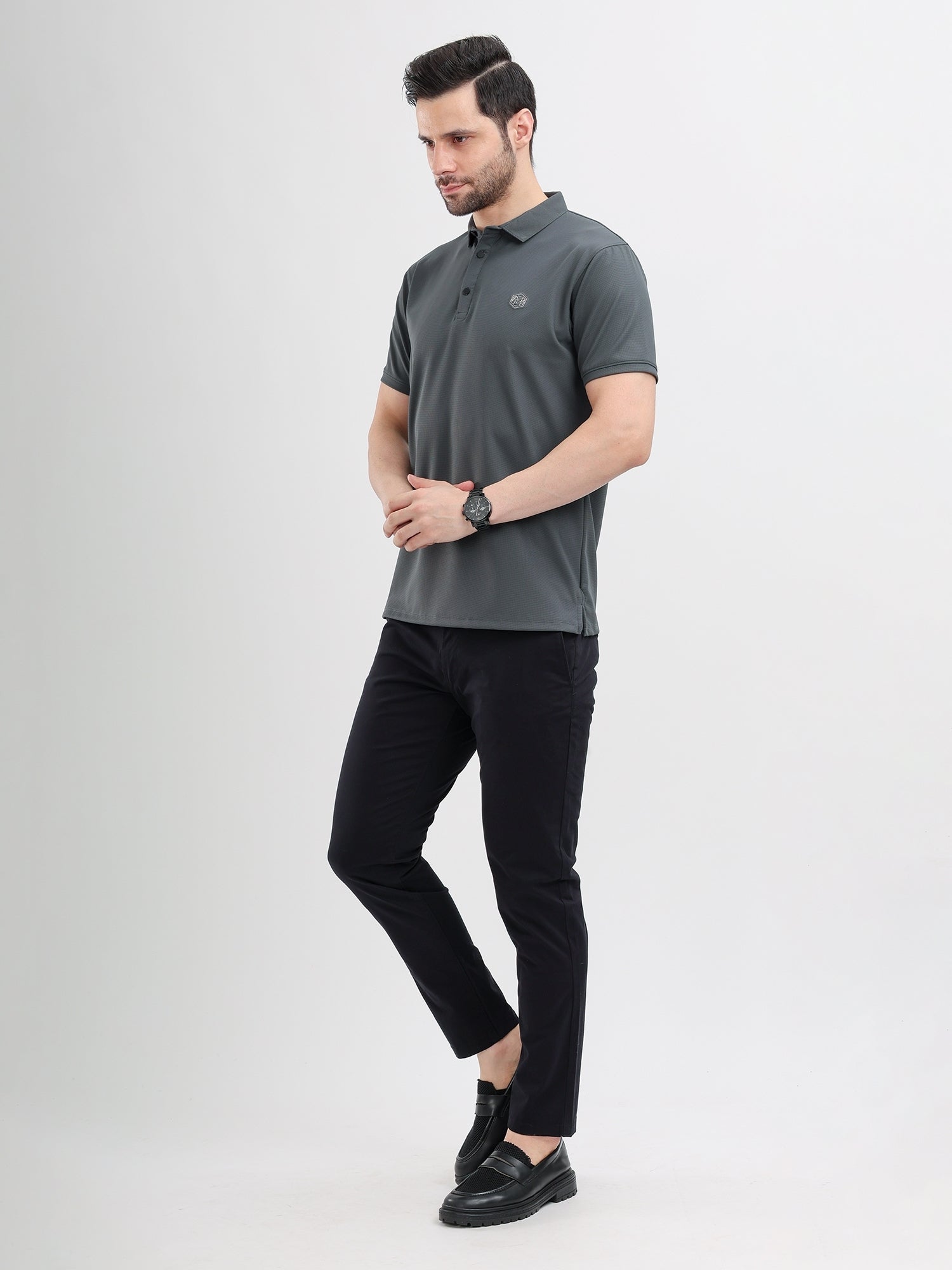 M Excess Black All Day Chinos
