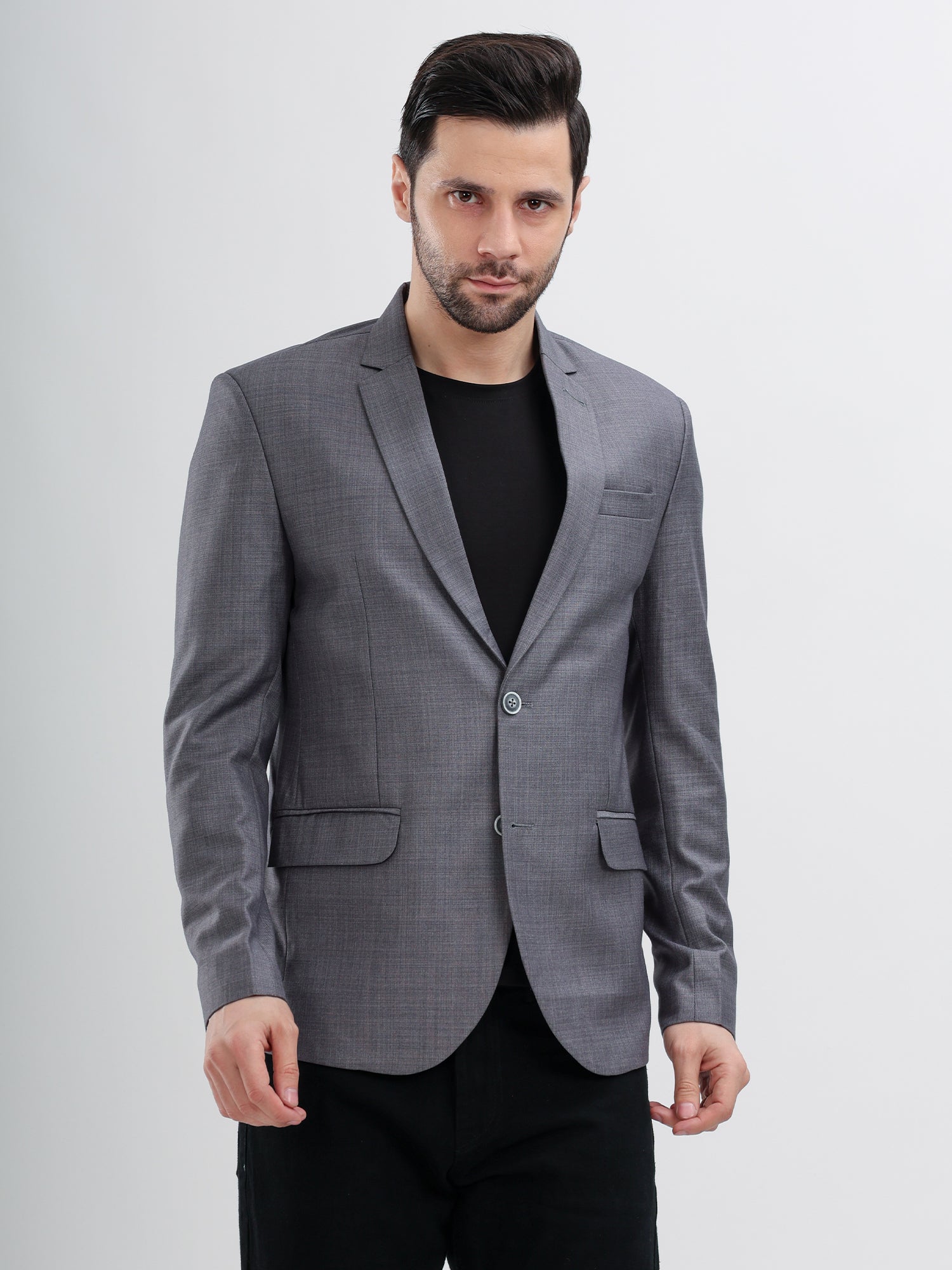 M Excess Grey Formal Blazer