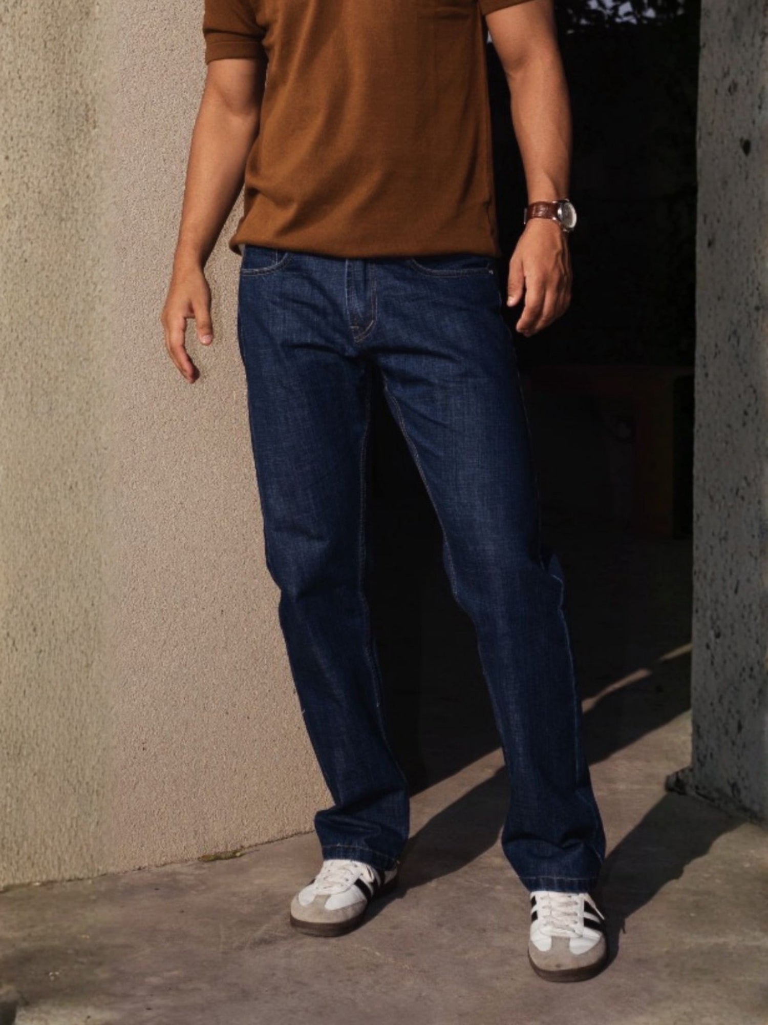 M Excess Everday Dark Blue Jeans
