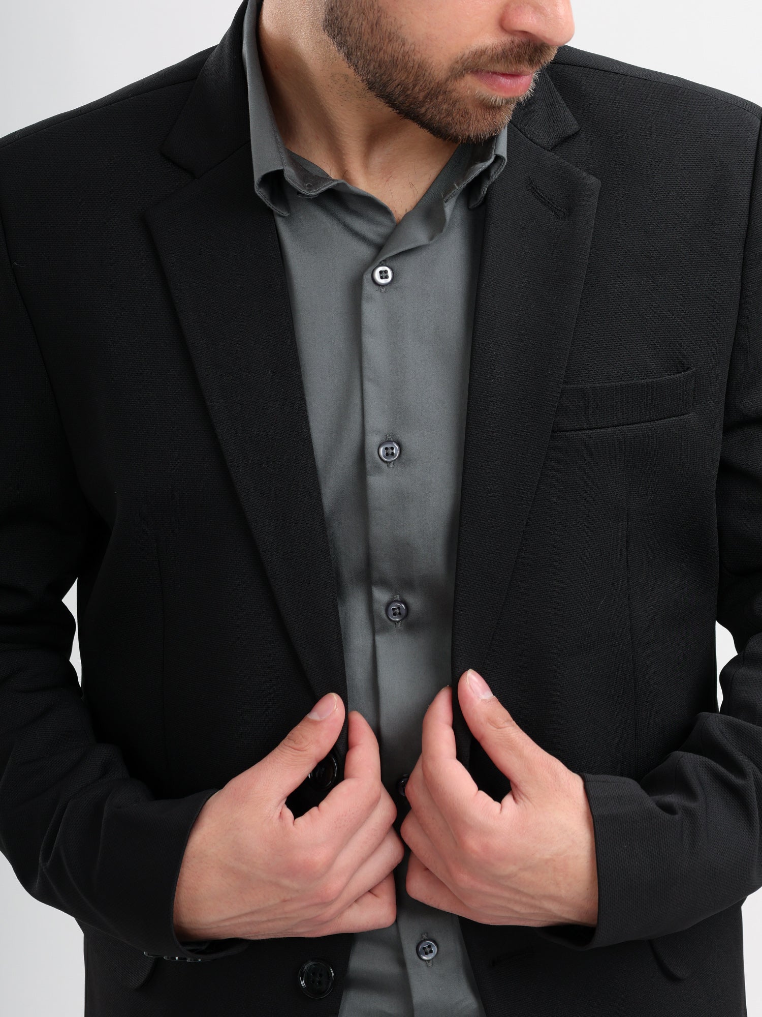 M Excess Black Formal Blazer