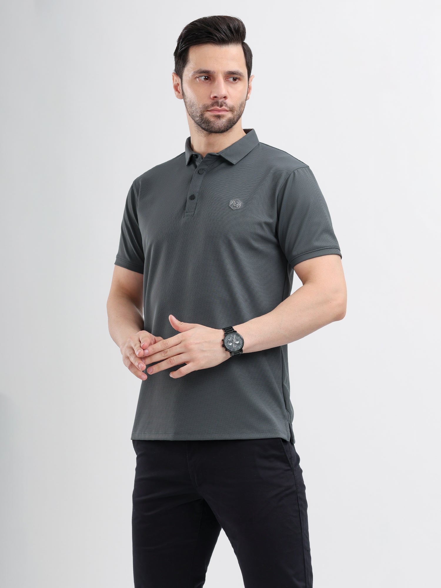 M Excess Dark Green Classic Polo