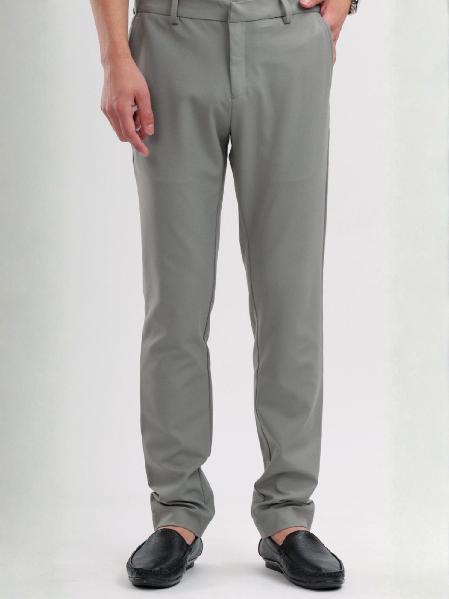 M Excess Light Grey Travel Pants
