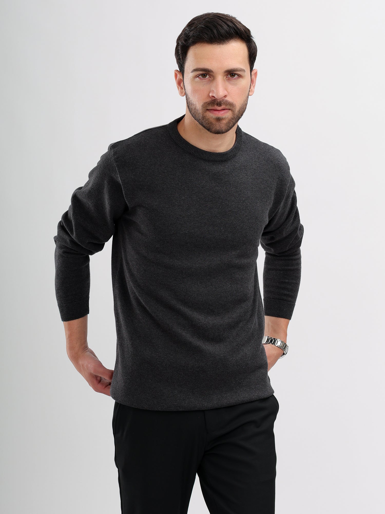 M Excess Dark Grey Sweater