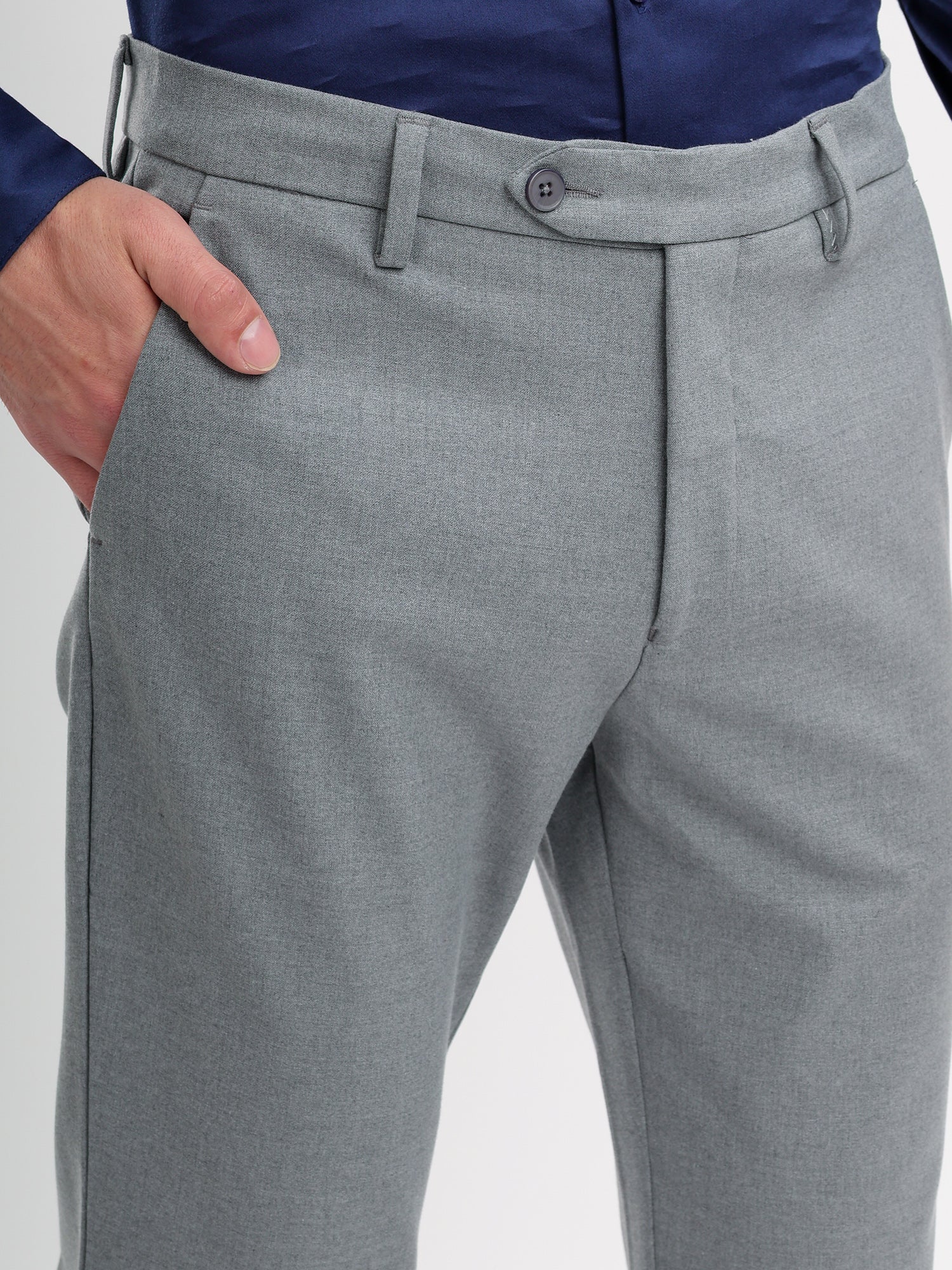 M Excess Grey Tailored Trousers
