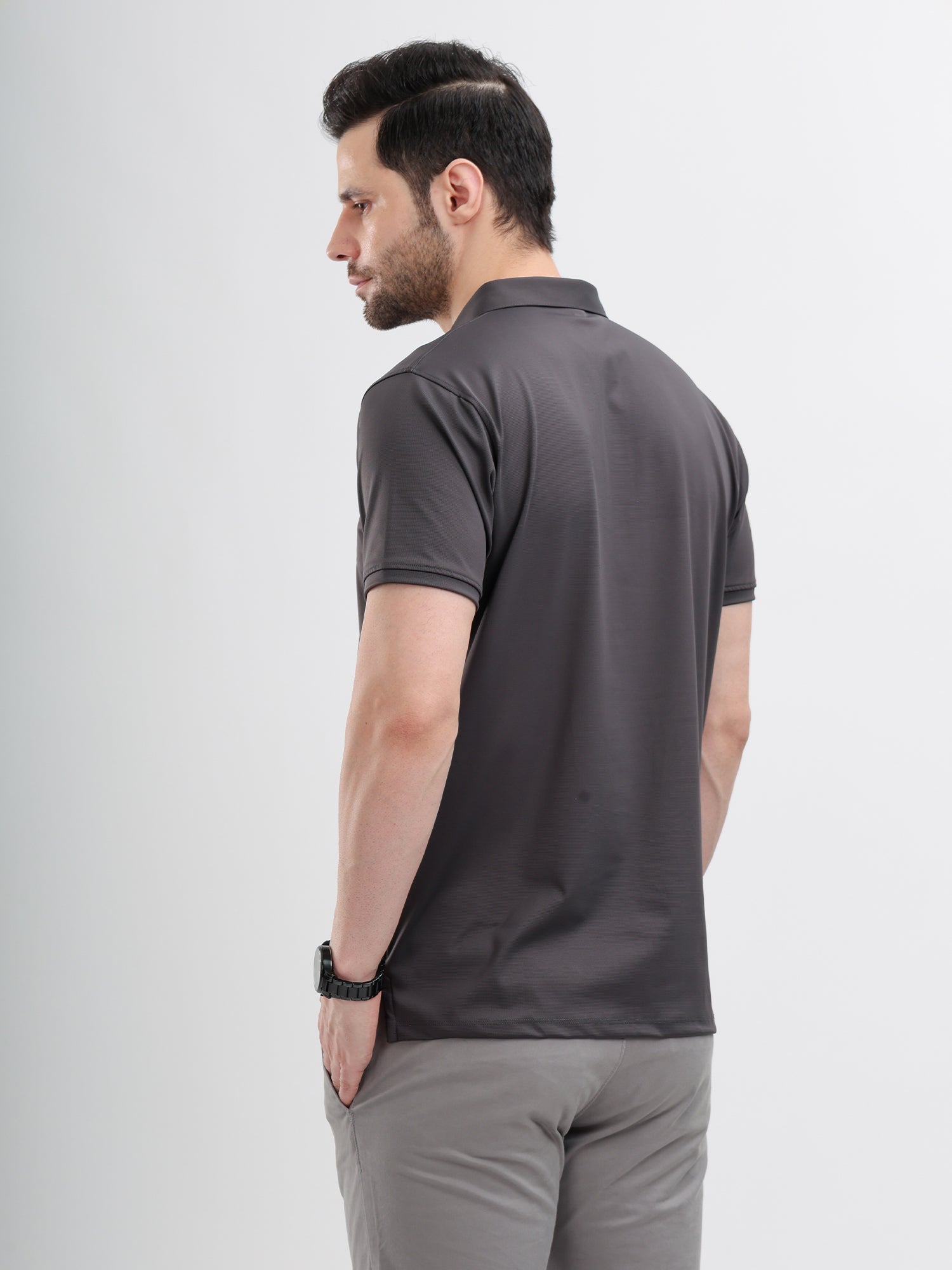 M Excess Dark Grey Classic Polo