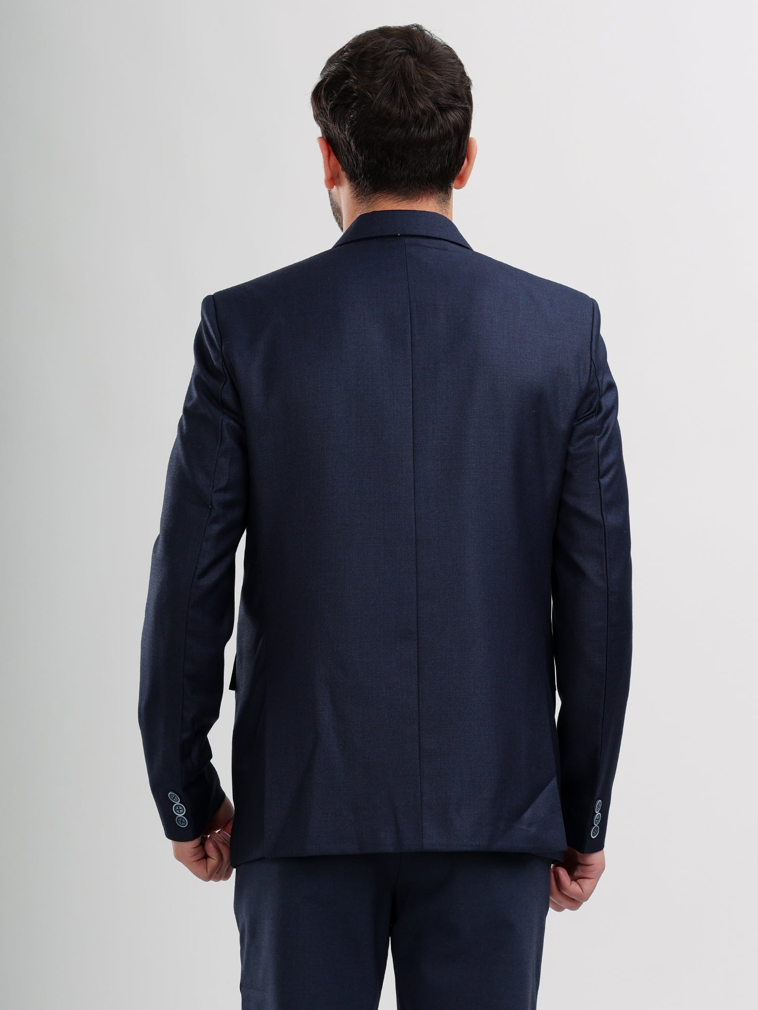 M Excess Navy Blue Formal Blazer