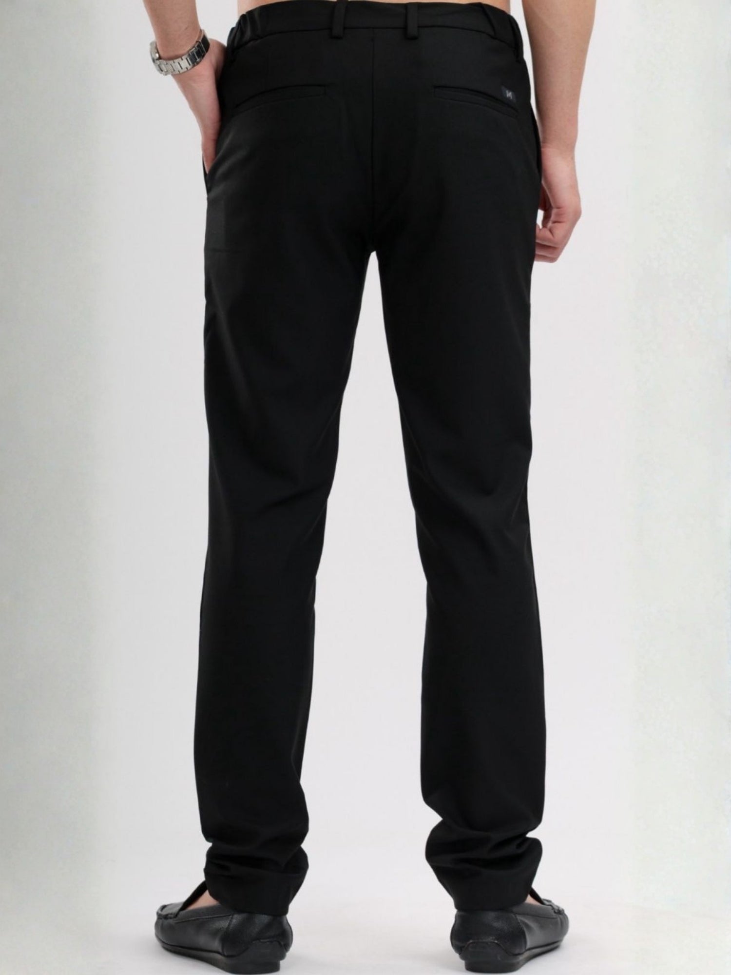 M Excess Black Travel Pants