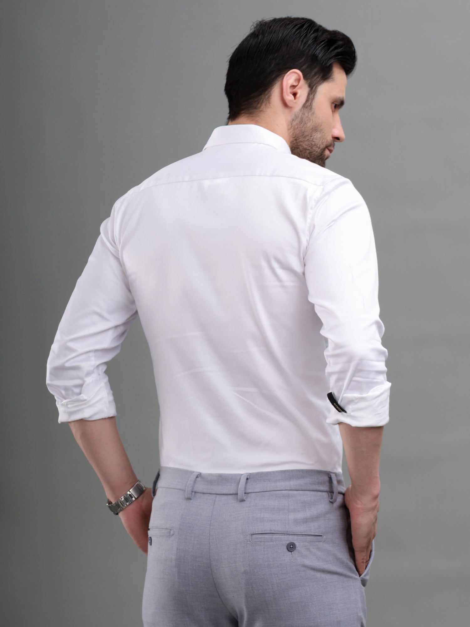 M Excess White Signature Shirt