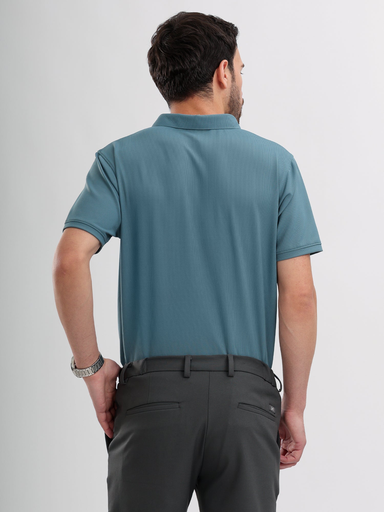 M Excess Teal Classic Polo