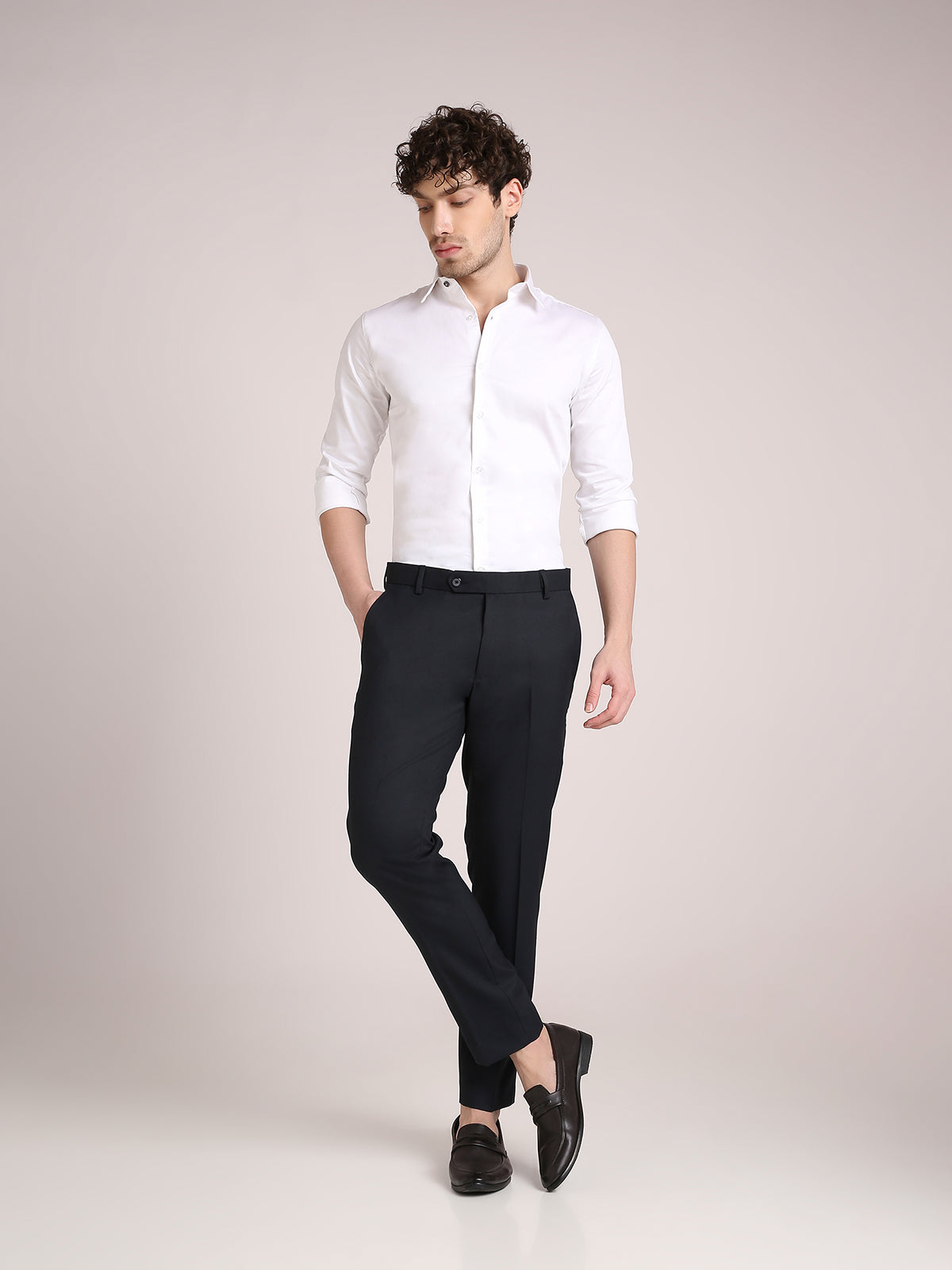 M Excess Navy Everyday Formal Trousers