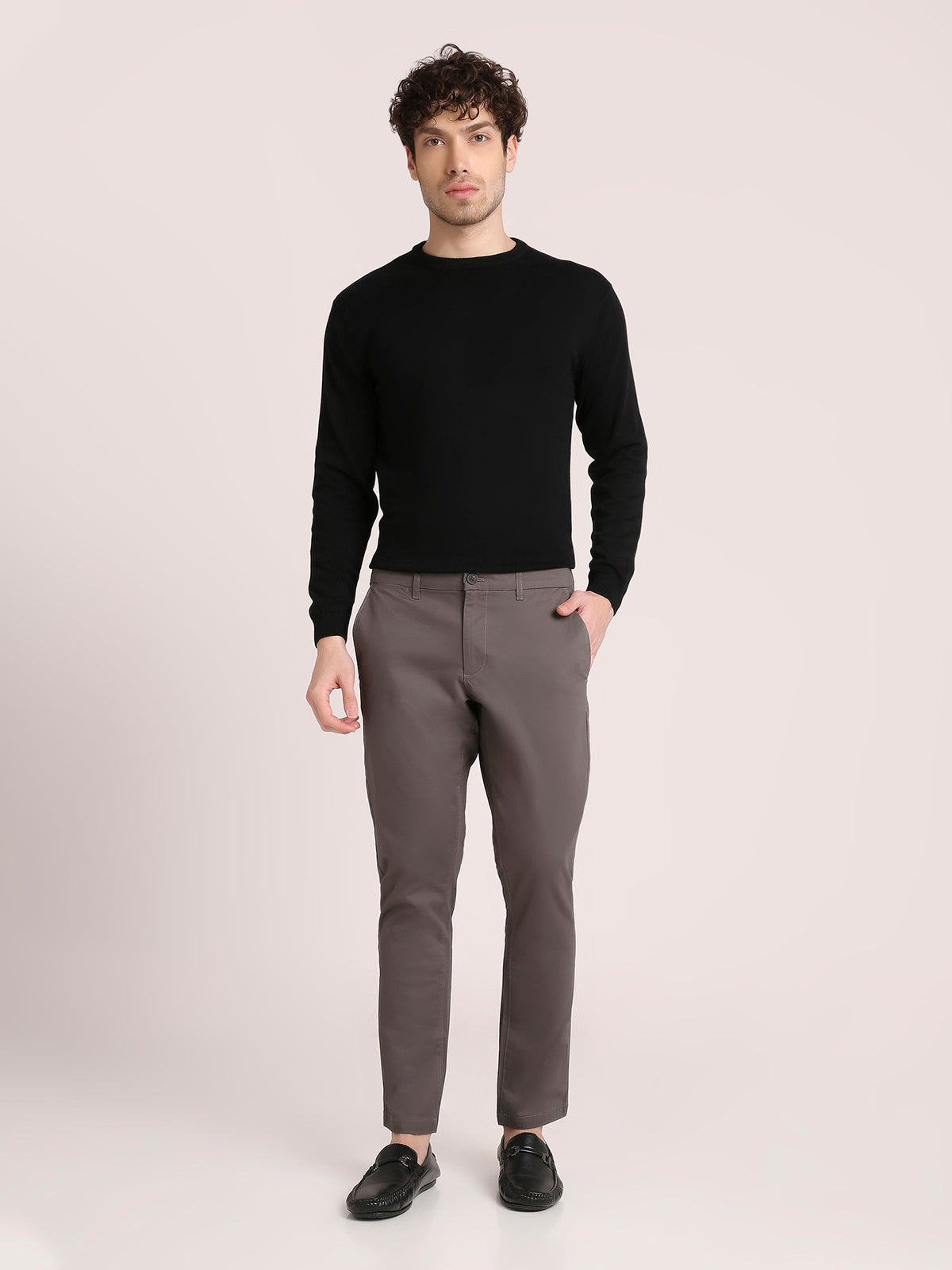 M Excess Dark Grey All Day Chinos