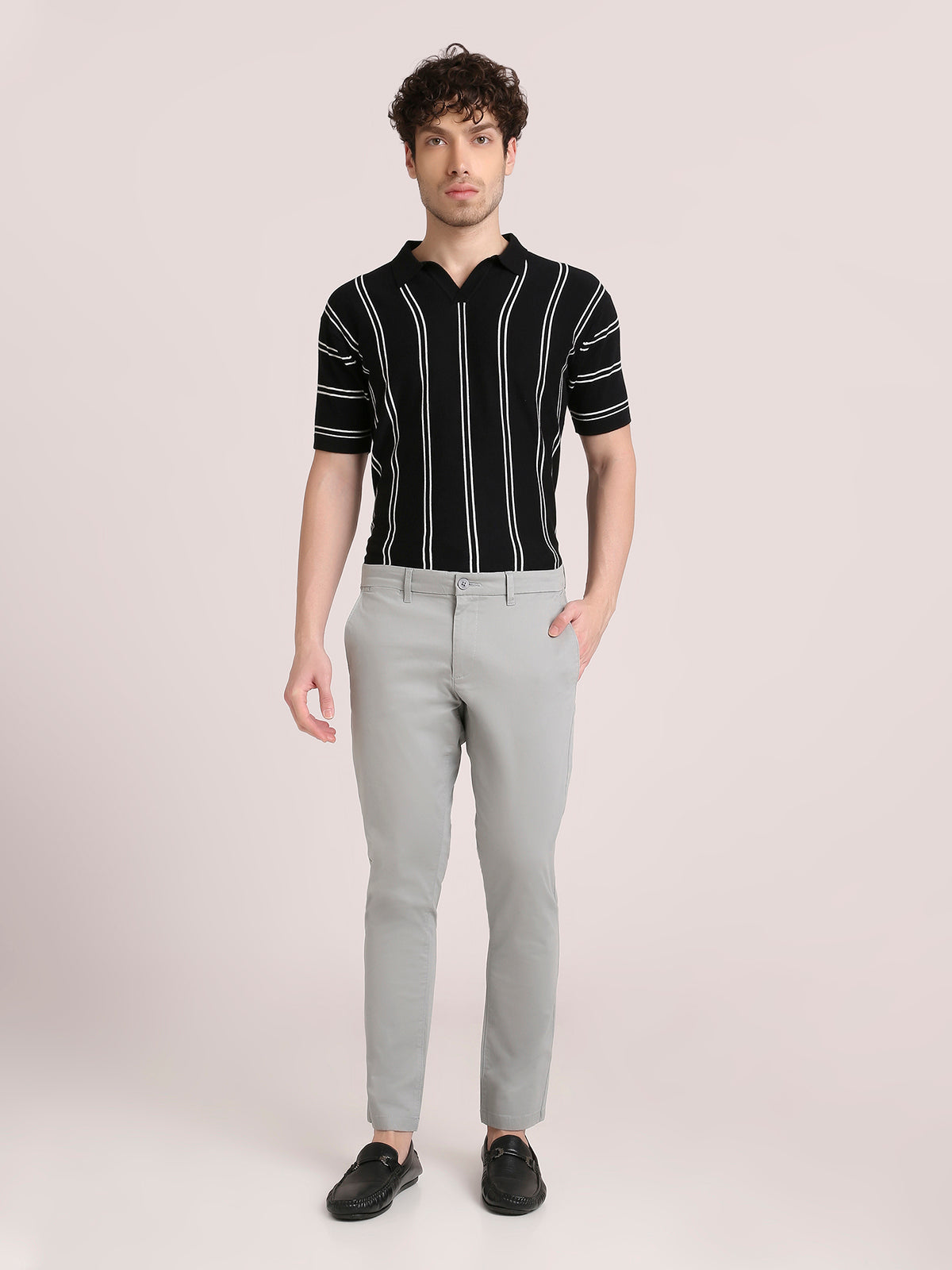 M Excess Grey All Day Chinos