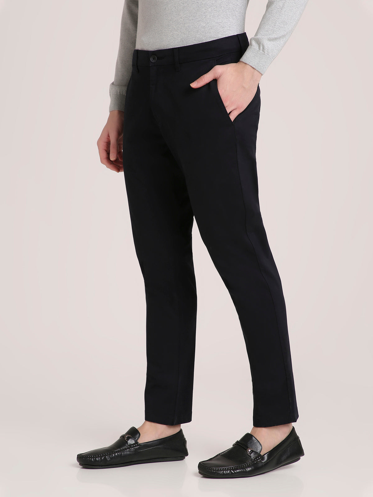 M Excess Black All Day Chinos