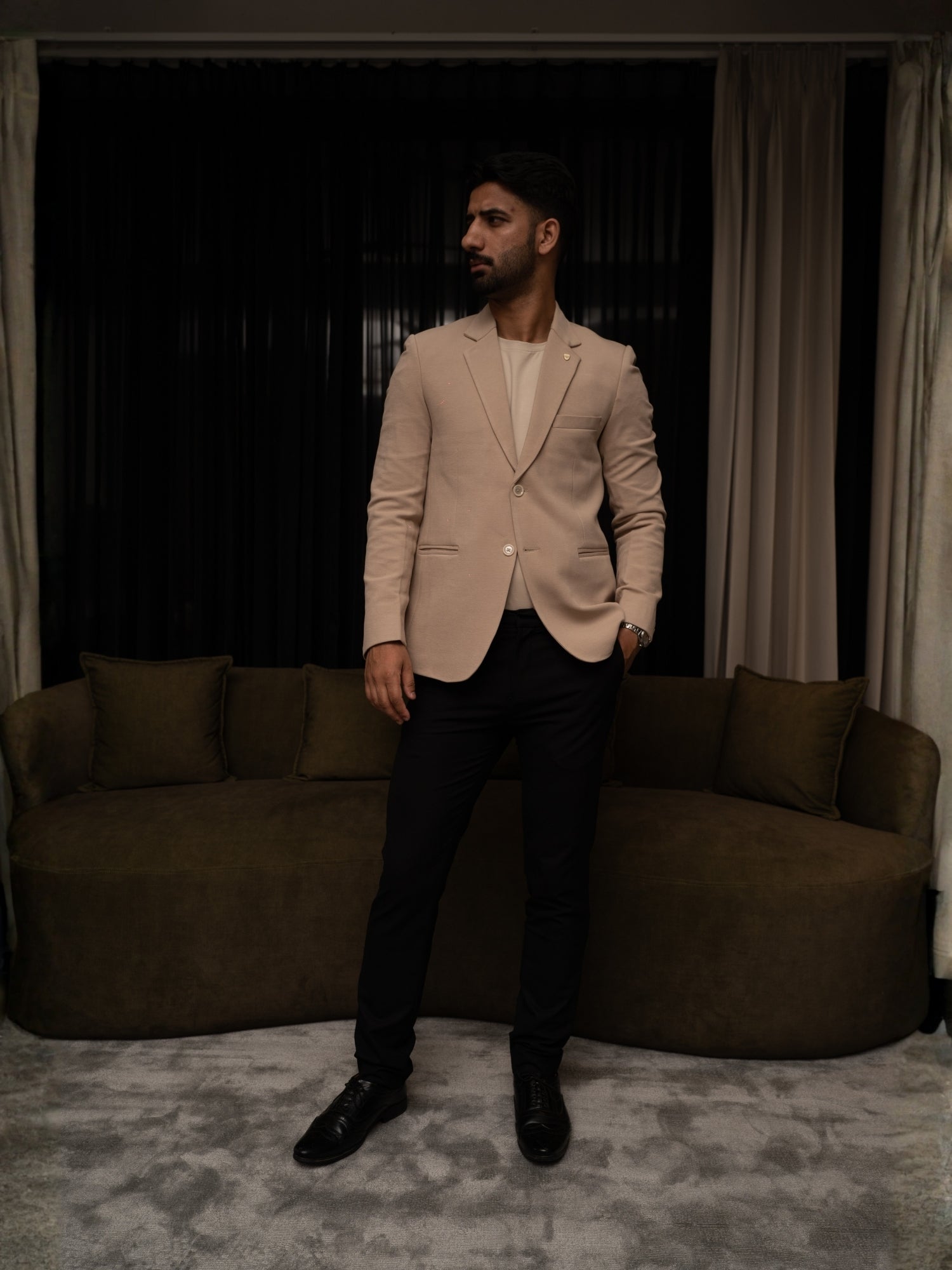 M Excess Black Travel Pants