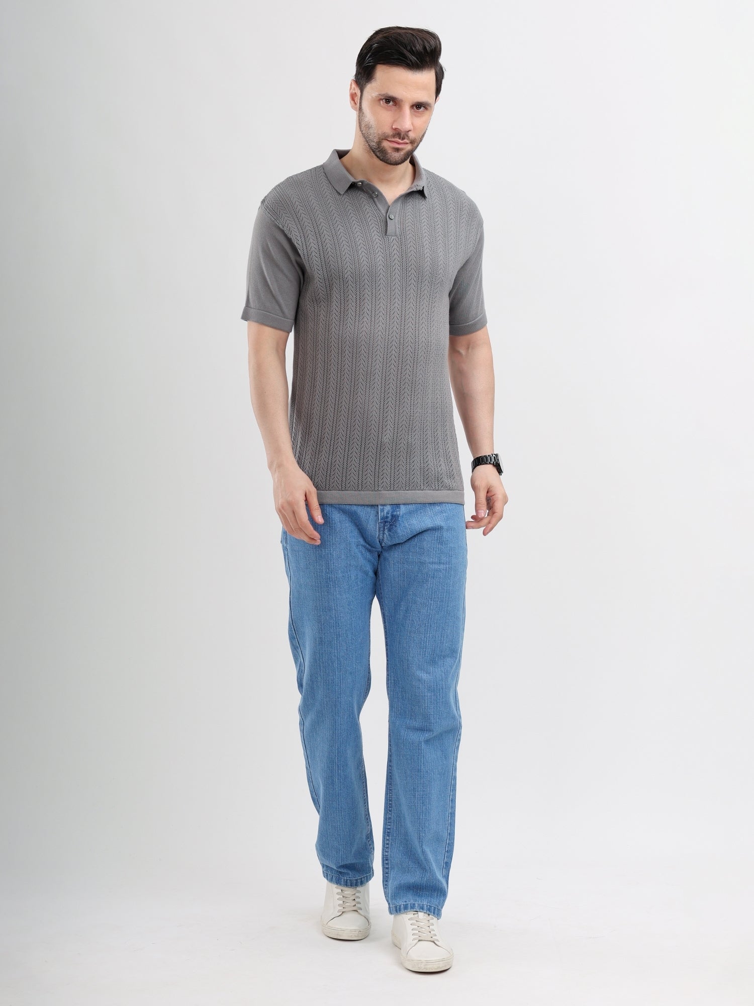 M Excess Light Blue Relaxed Fit Jeans