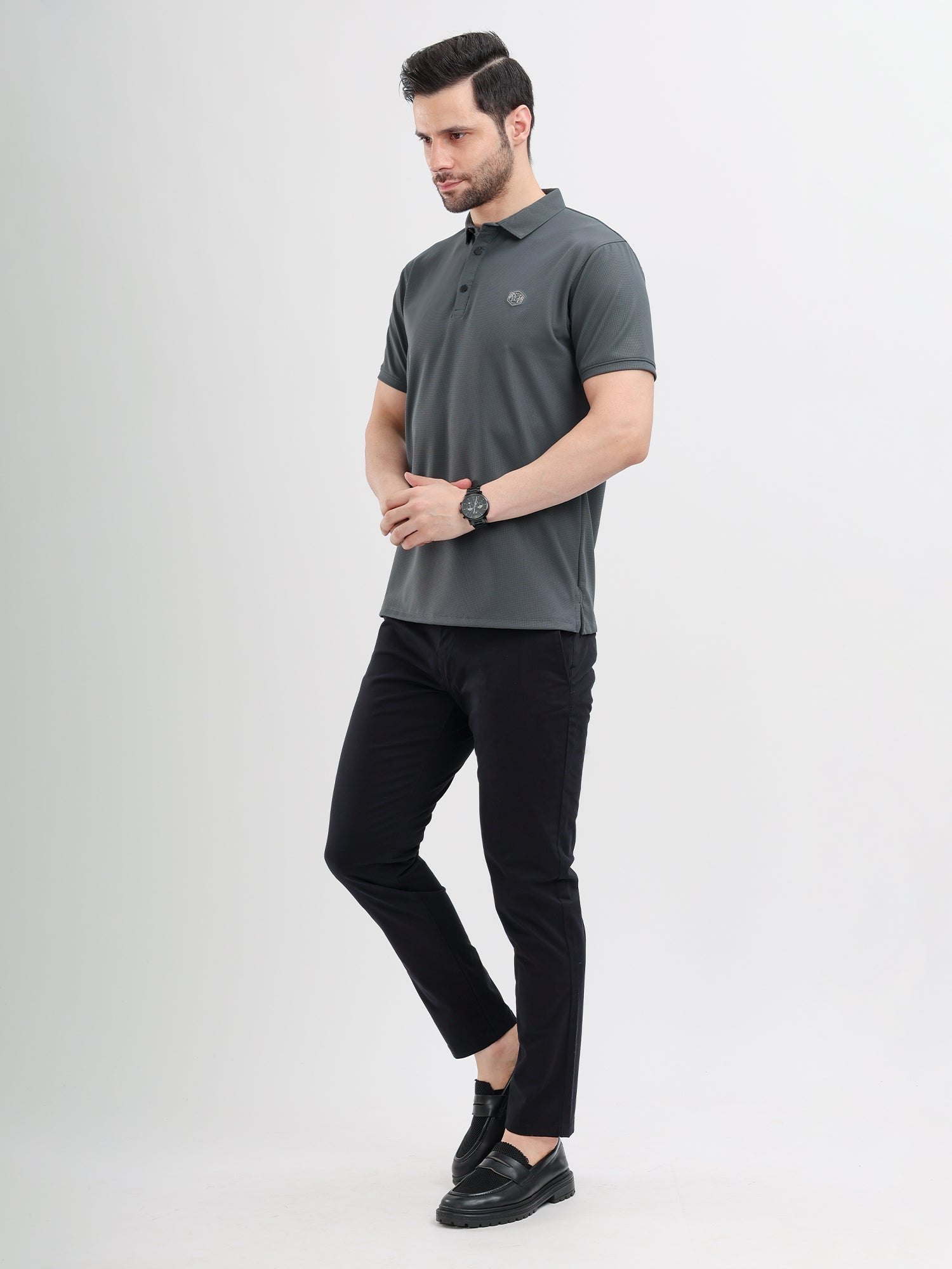 M Excess Dark Green Classic Polo