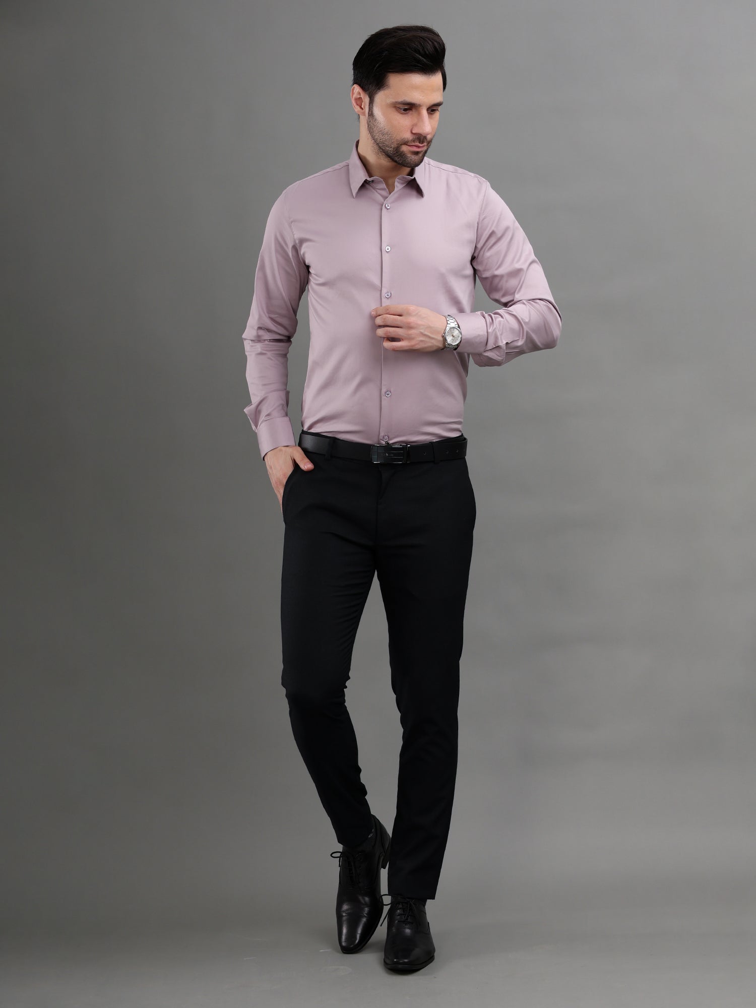M Excess Salmon Pink Signature Shirt