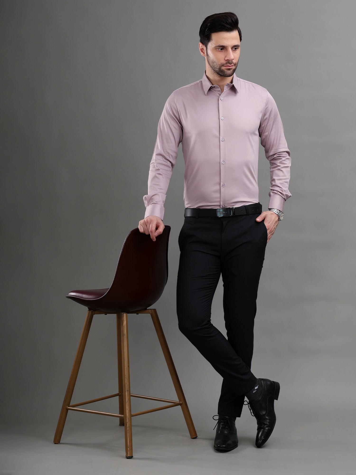 M Excess Salmon Pink Signature Shirt