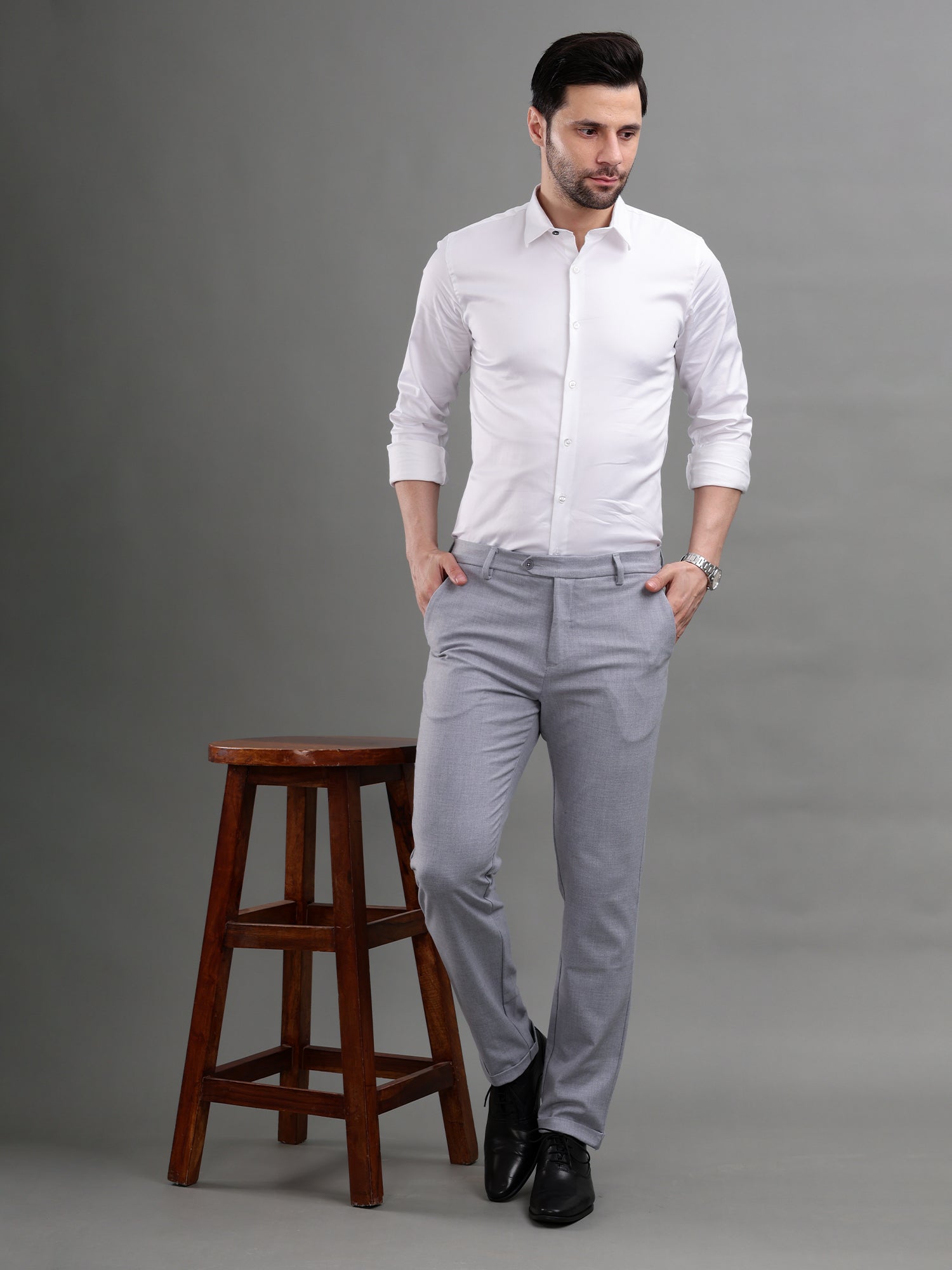 M Excess White Signature Shirt