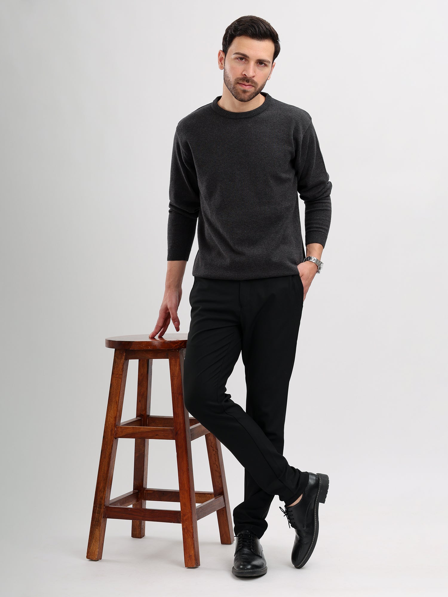 M Excess Dark Grey Sweater