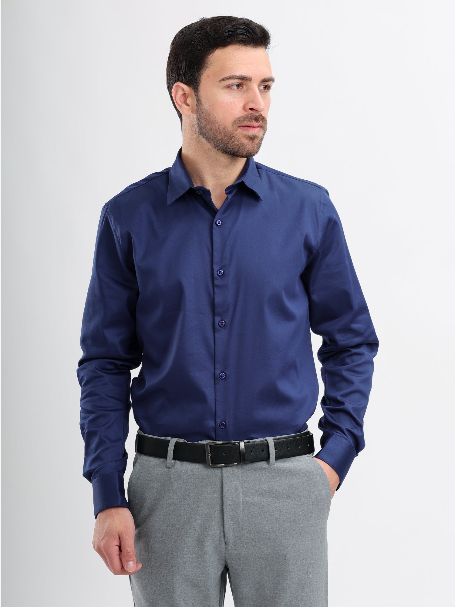 M Excess Midnight Blue Signature Shirt