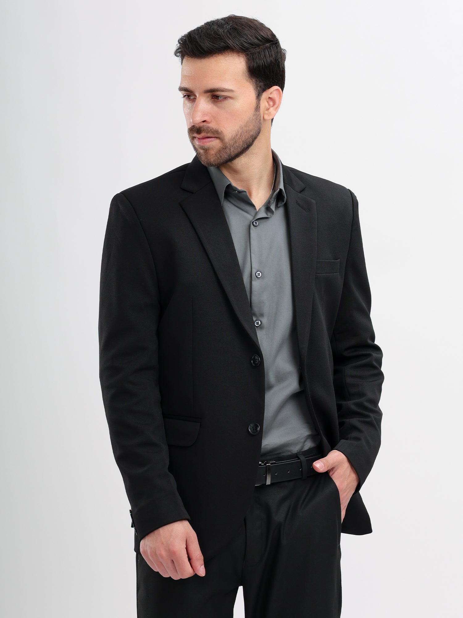 M Excess Black Formal Blazer