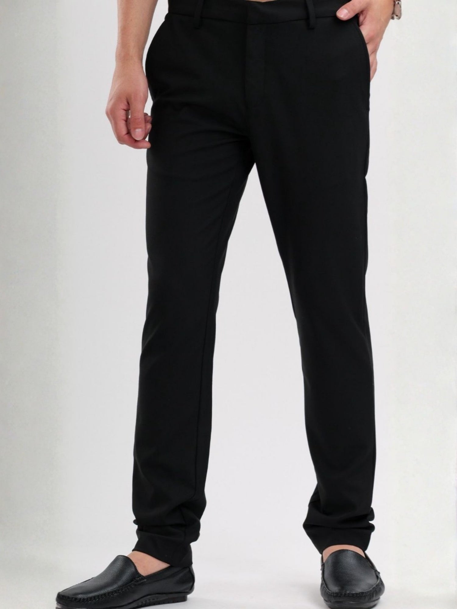 M Excess Black Travel Pants