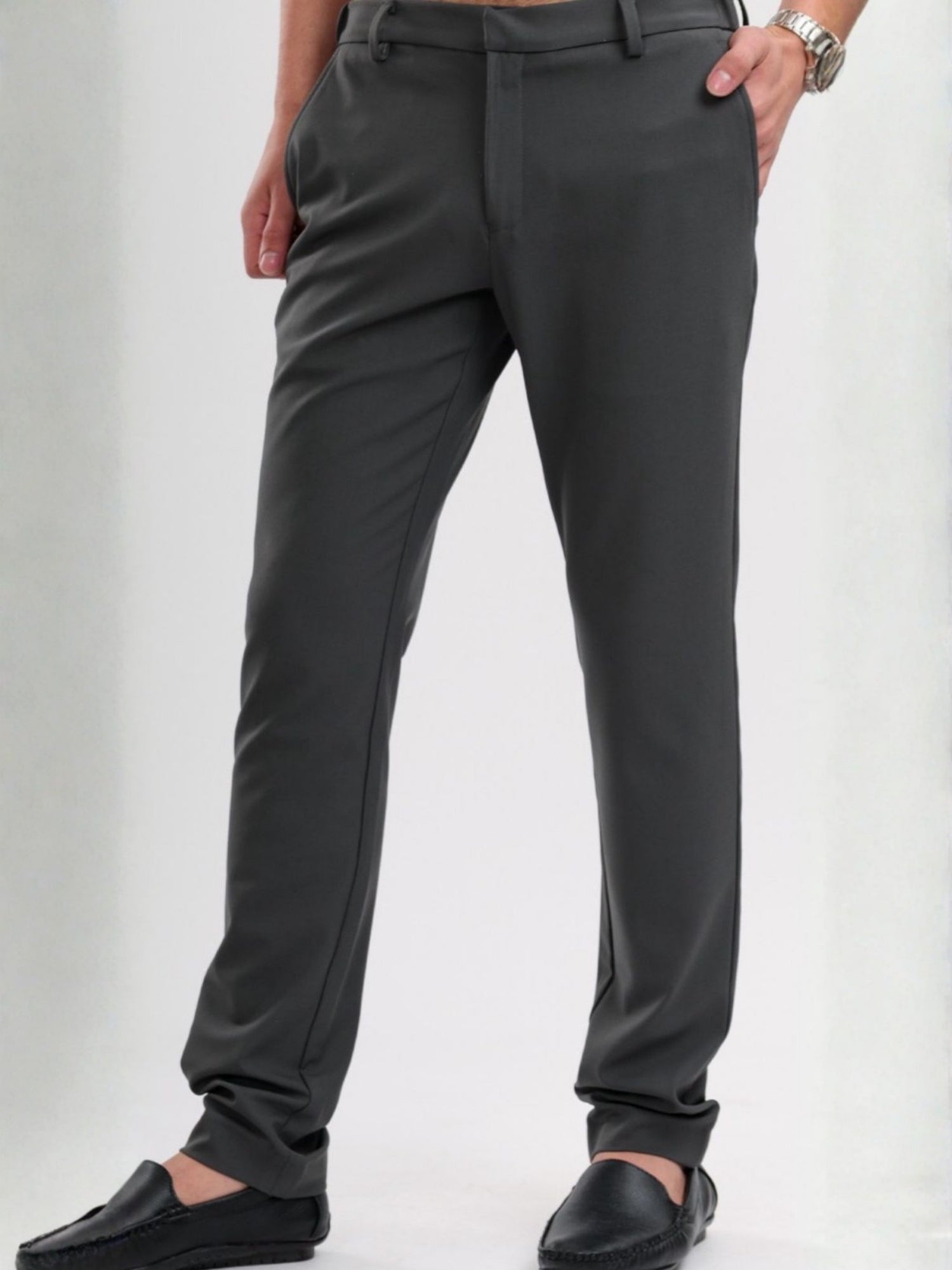 M Excess Dark Grey Travel Pants