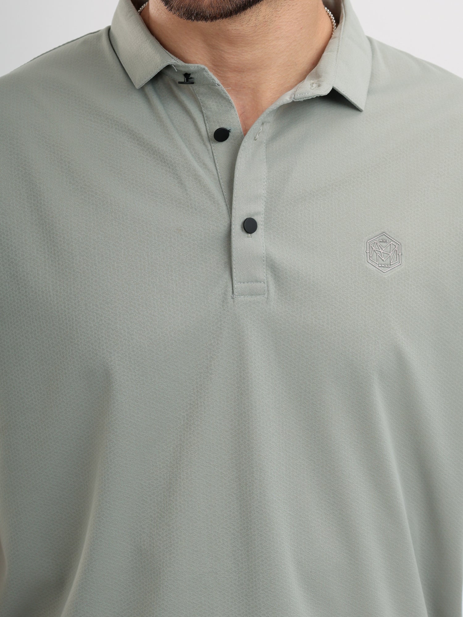 M Excess Sea Green Classic Polo