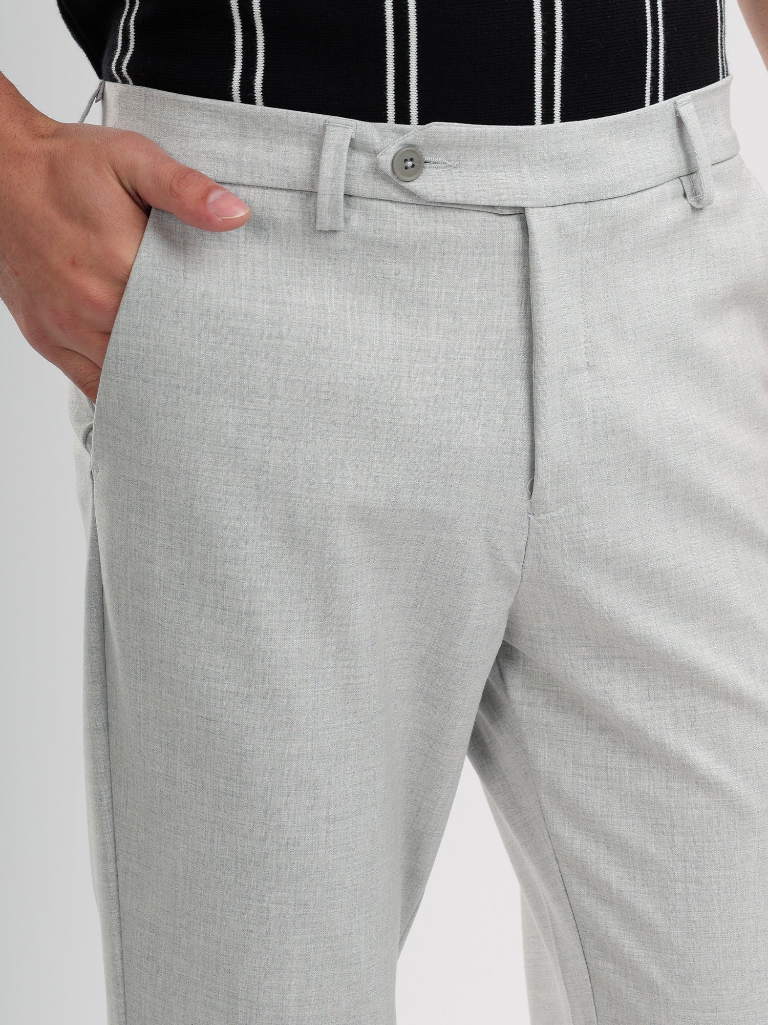 M Excess Slate Grey Tailored Trousers
