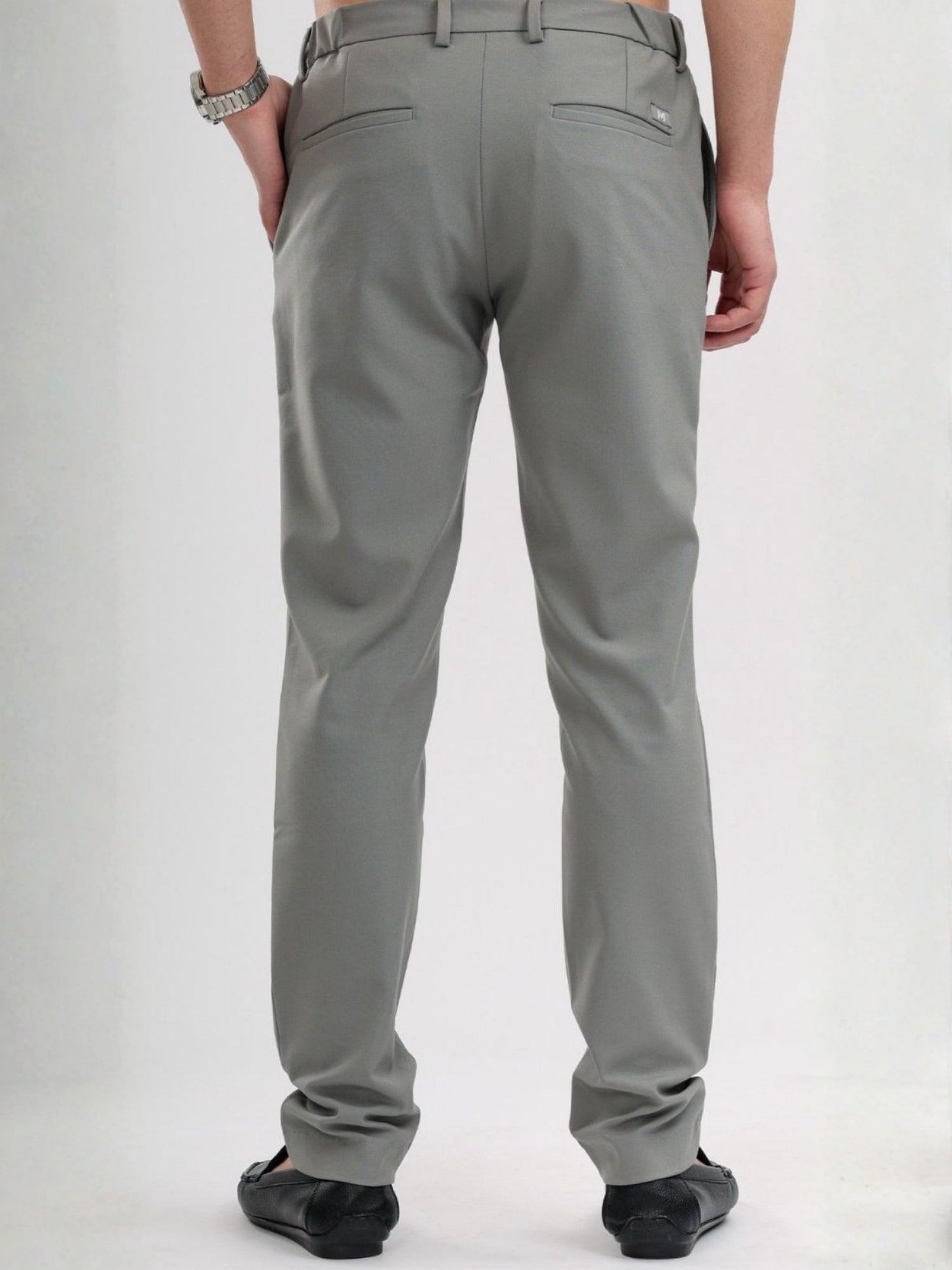 M Excess Light Grey Travel Pants
