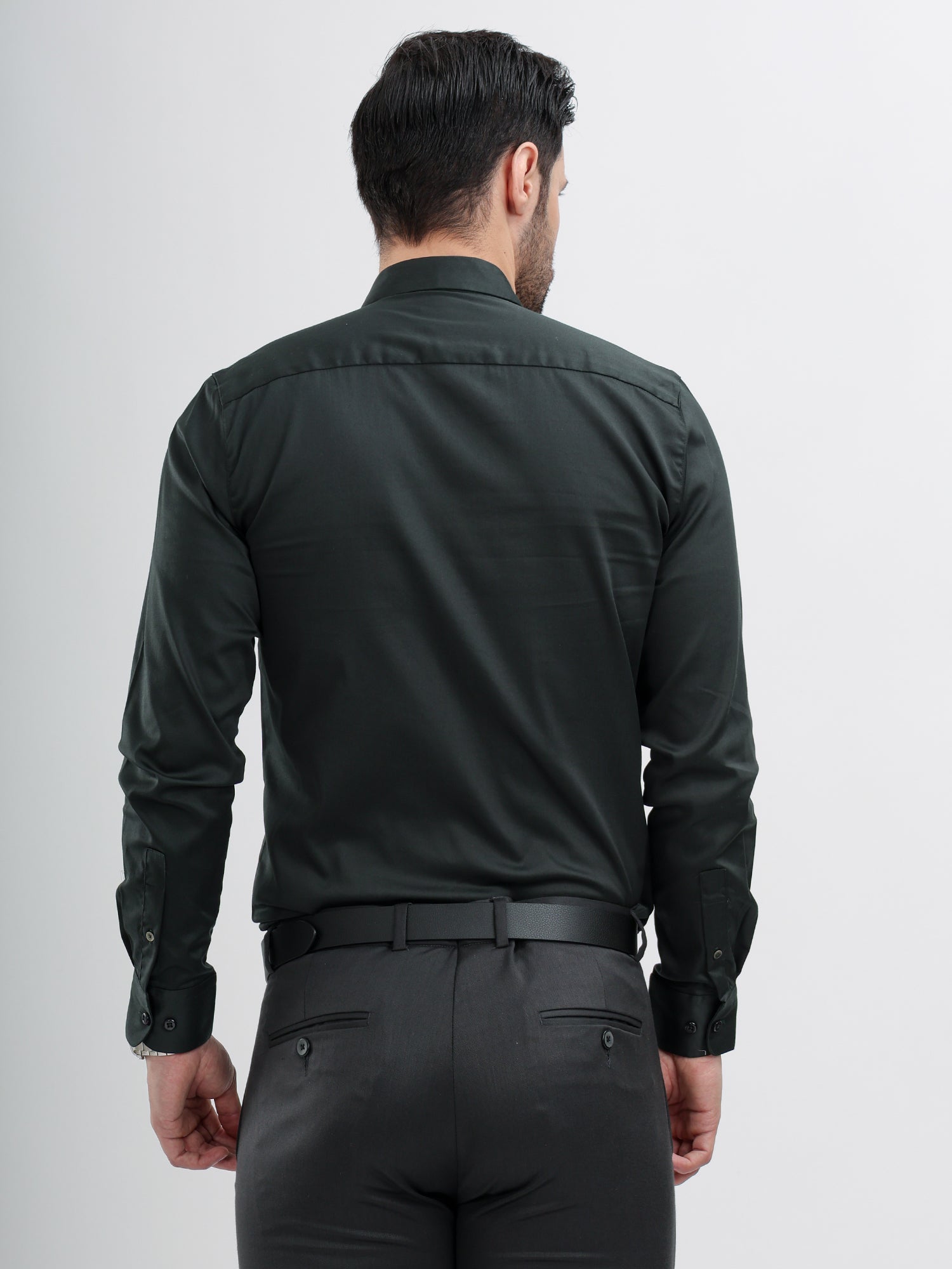 M Excess Dark Green Signature Shirt