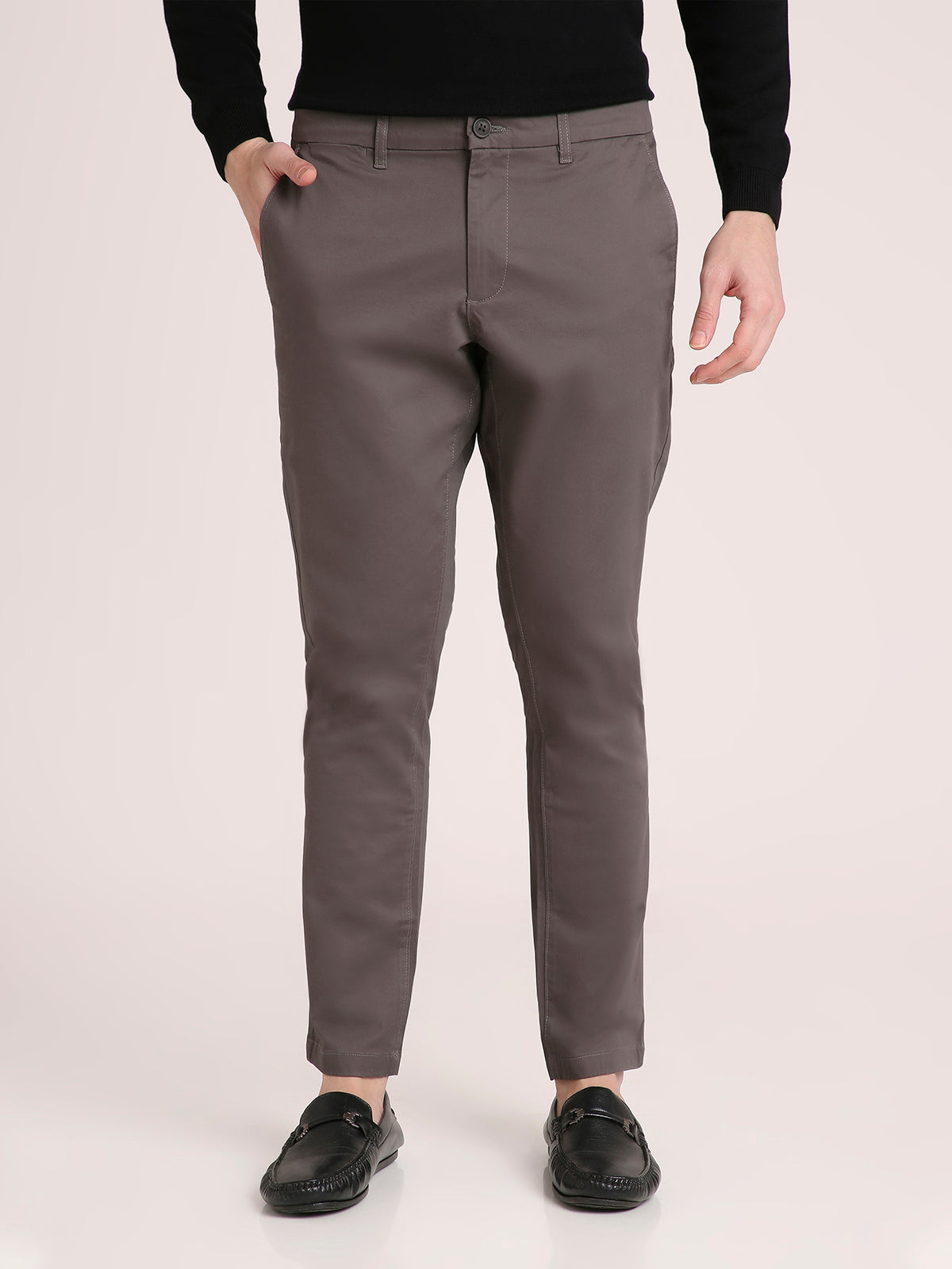 M Excess Dark Grey All Day Chinos
