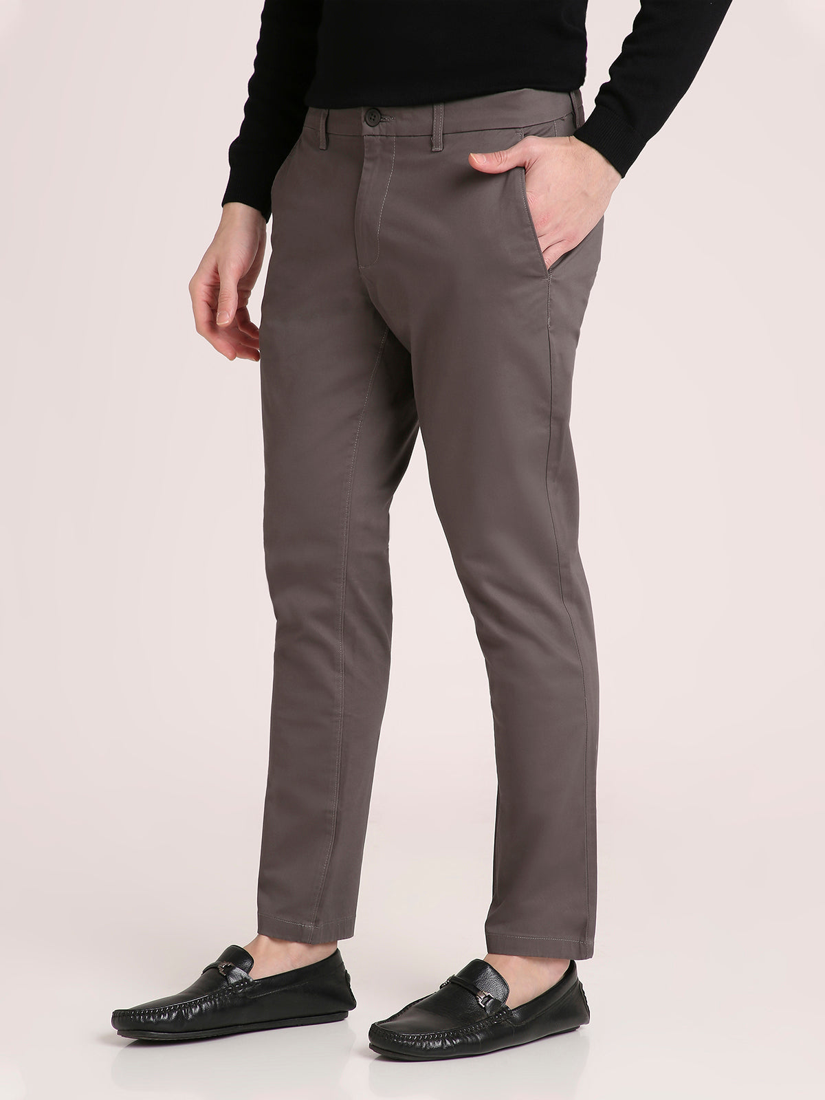 M Excess Dark Grey All Day Chinos