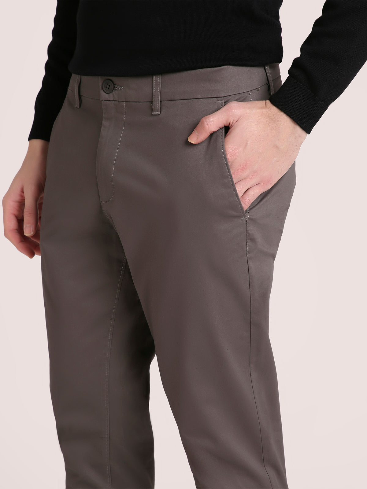 M Excess Dark Grey All Day Chinos