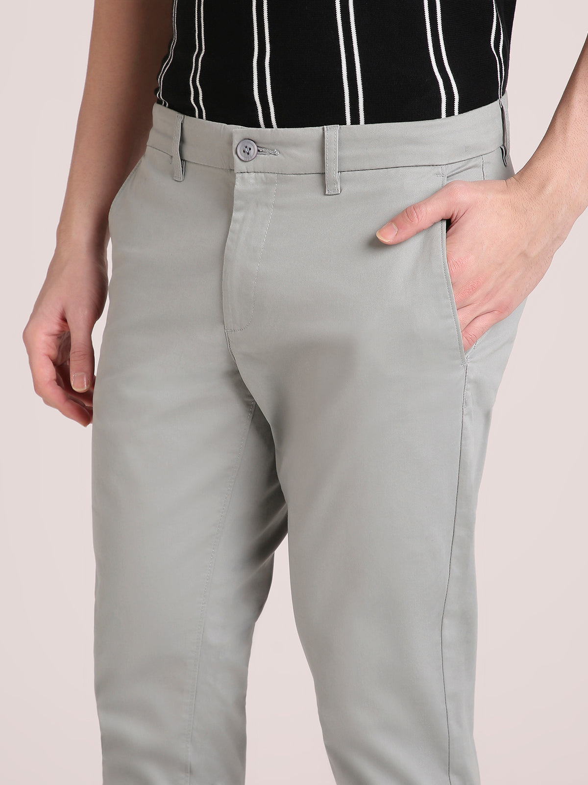 M Excess Grey All Day Chinos