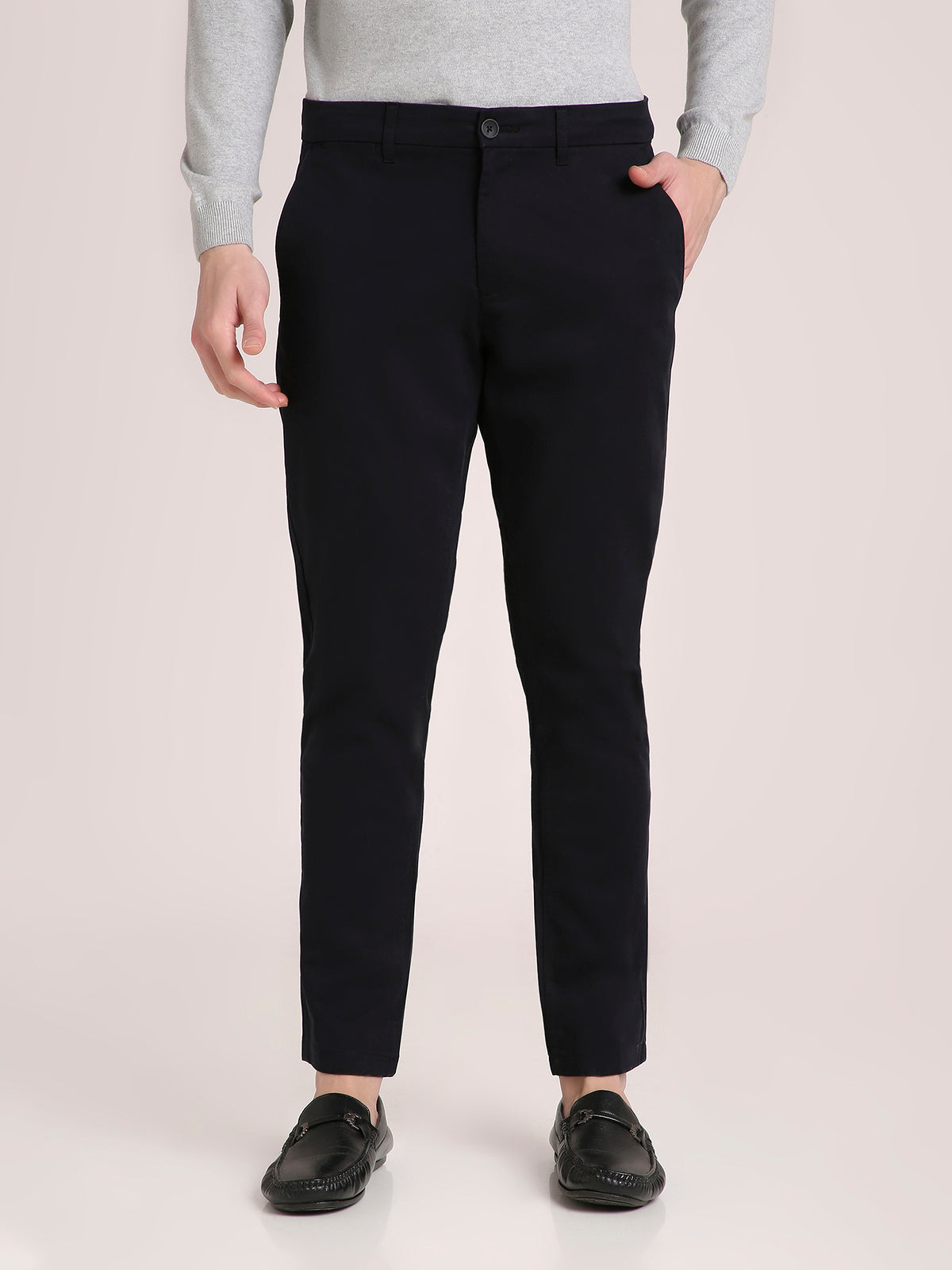 M Excess Black All Day Chinos