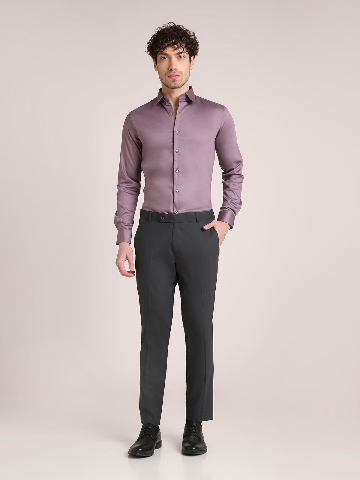 M Excess Dark Grey Everyday Formal Trousers