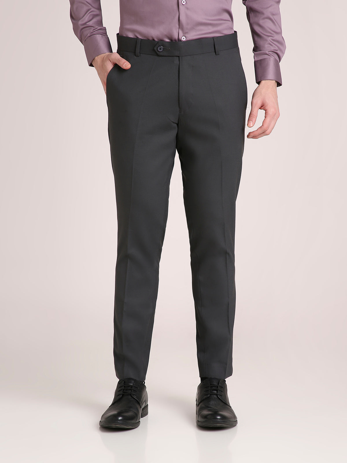 M Excess Dark Grey Everyday Formal Trousers