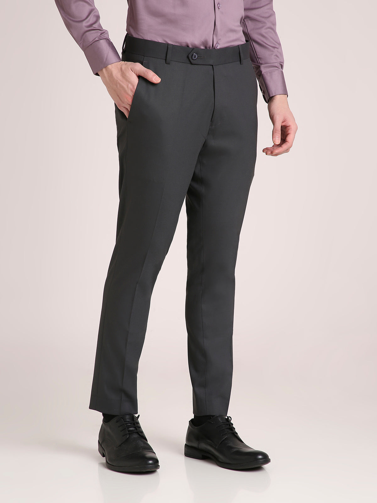 M Excess Dark Grey Everyday Formal Trousers